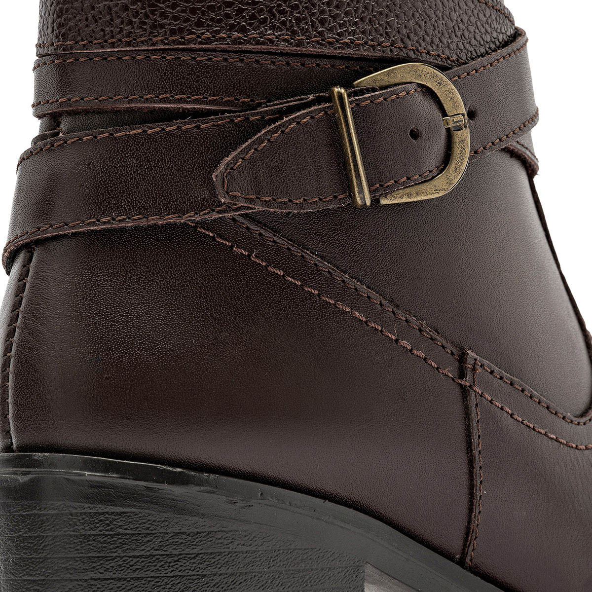 Bota de piel Moramora para Mujer