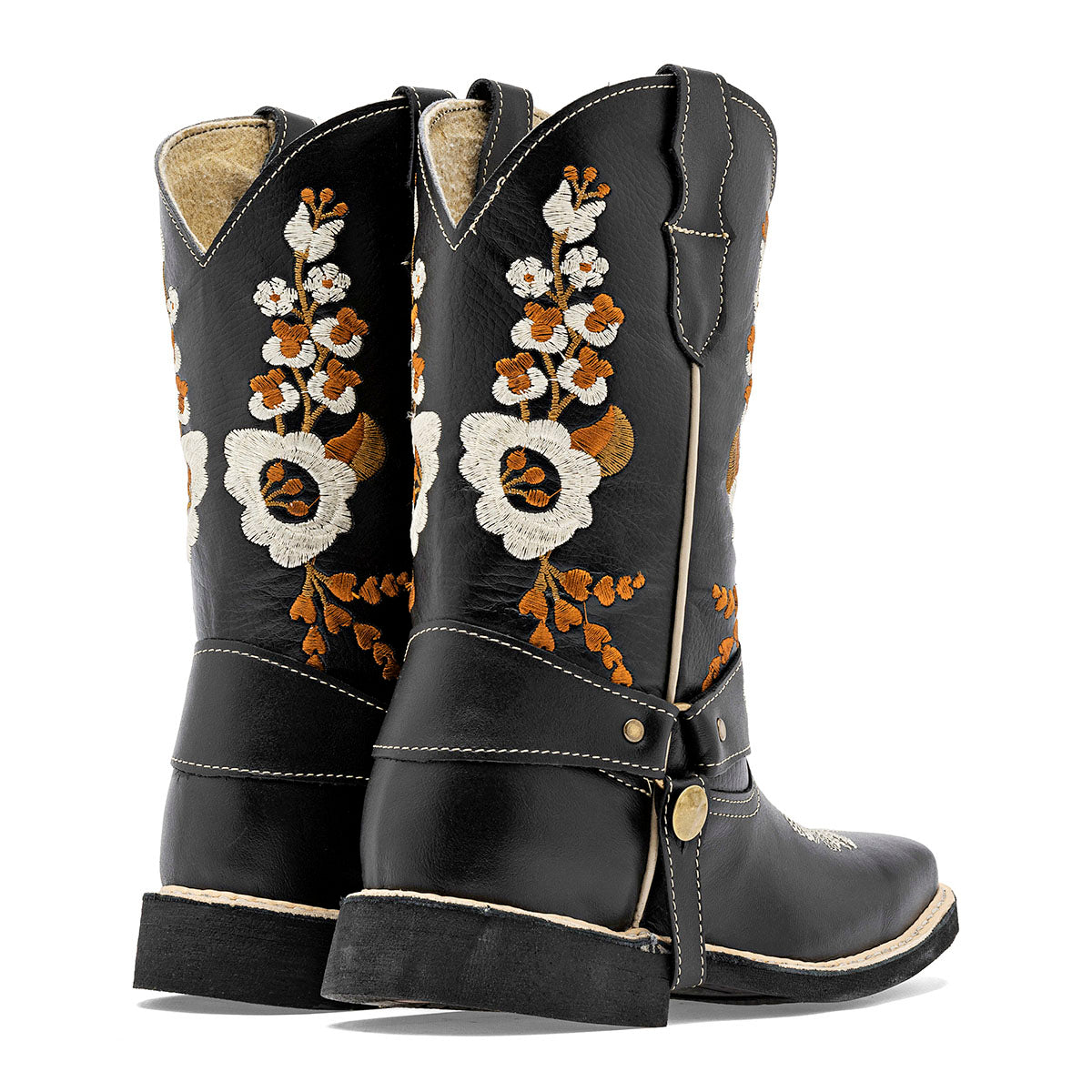 Bota vaquera de piel Risel para Mujer