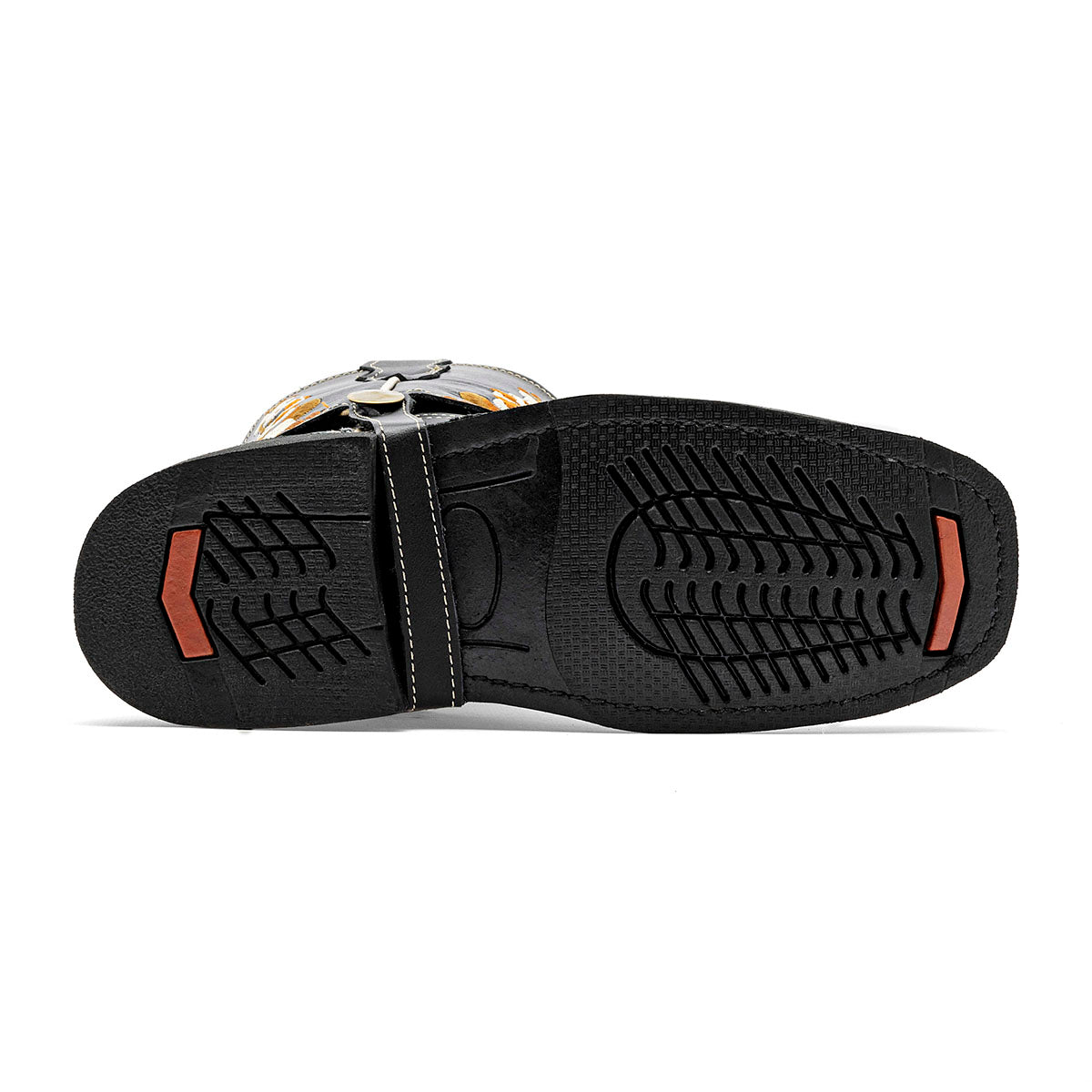 Bota vaquera de piel Risel para Mujer