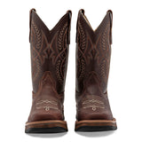 Bota vaquera de piel Risel para Mujer