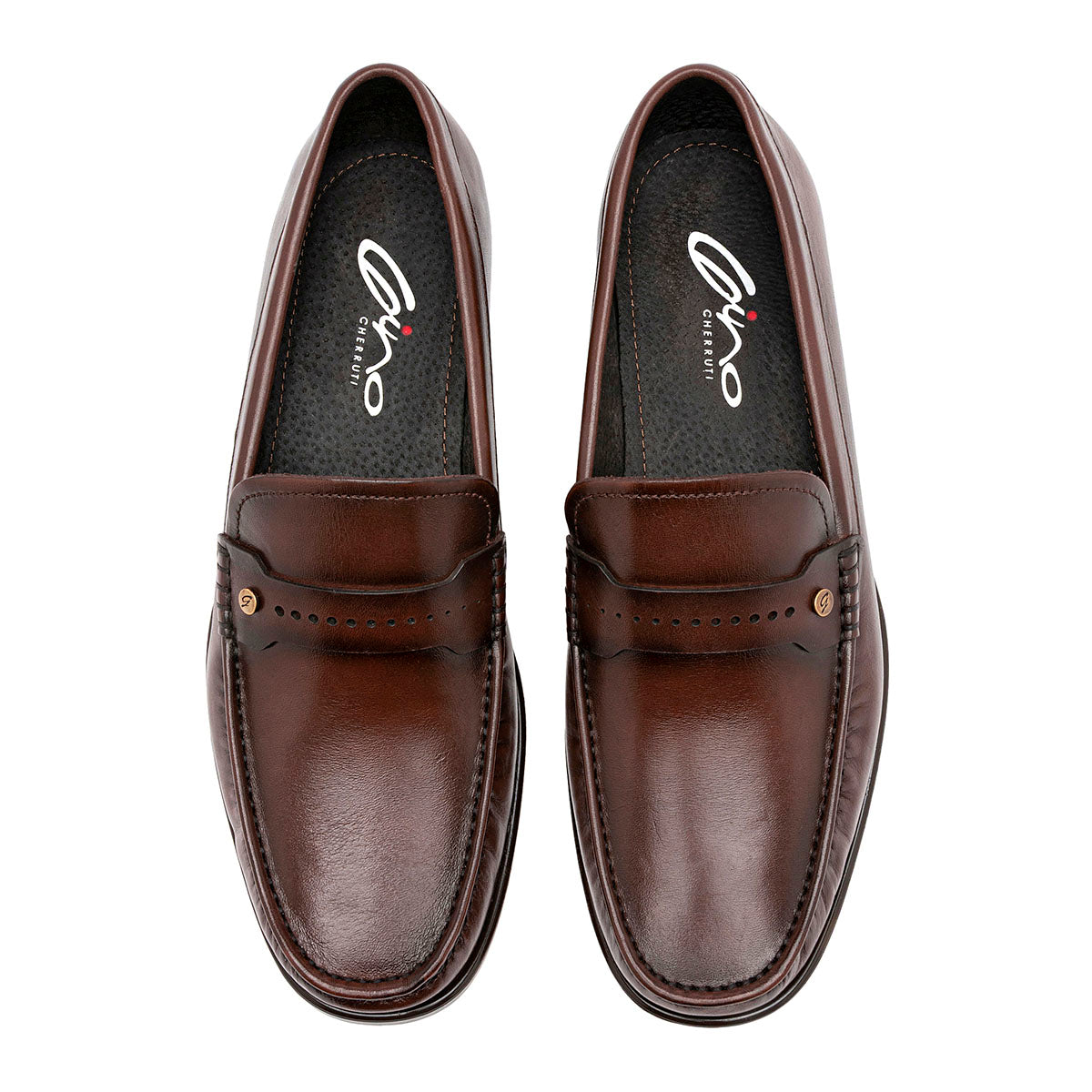 Mocasín de piel Gino Cherruti para Hombre