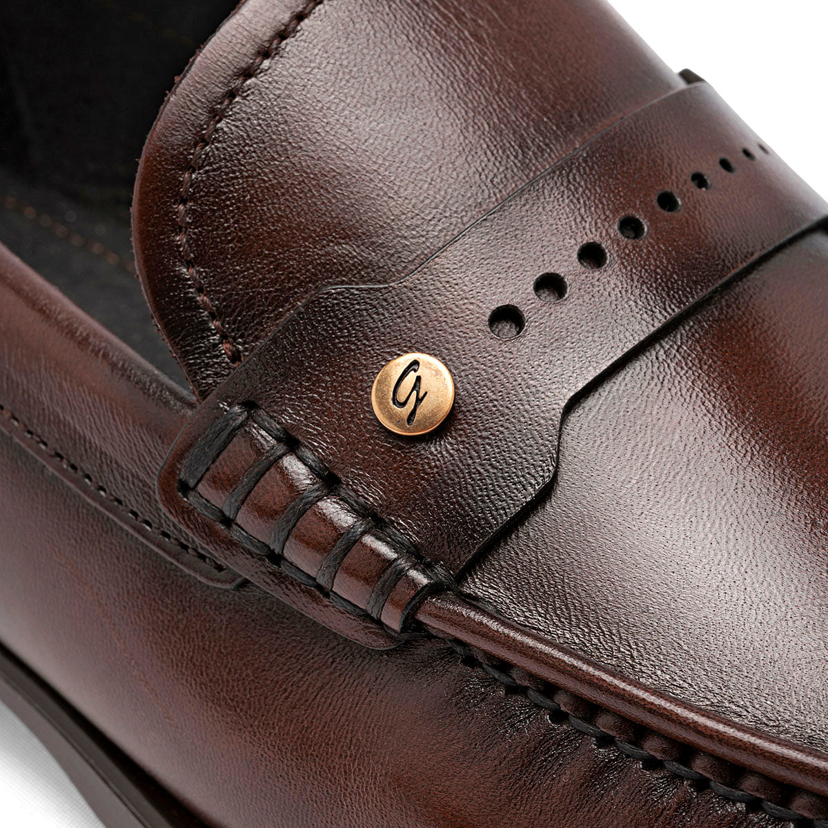Mocasín de piel Gino Cherruti para Hombre