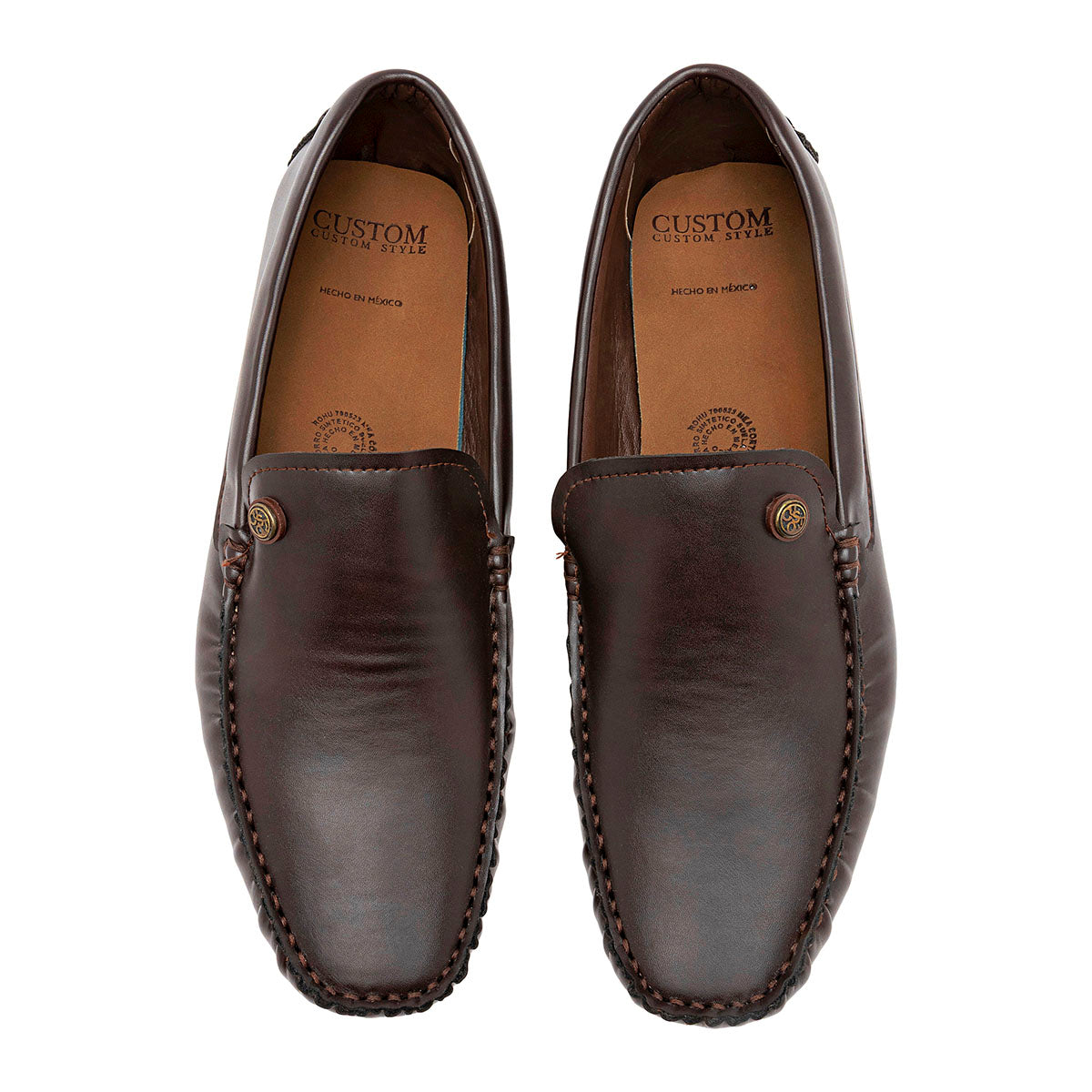 Mocasín casual Negro Total para Hombre