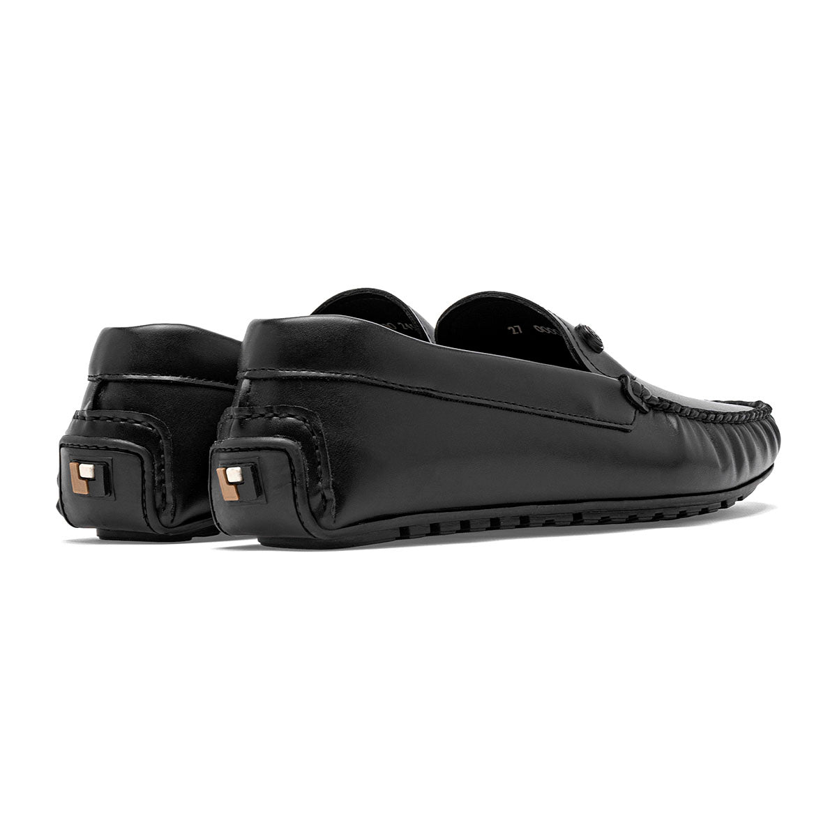 Mocasín casual Negro Total para Hombre