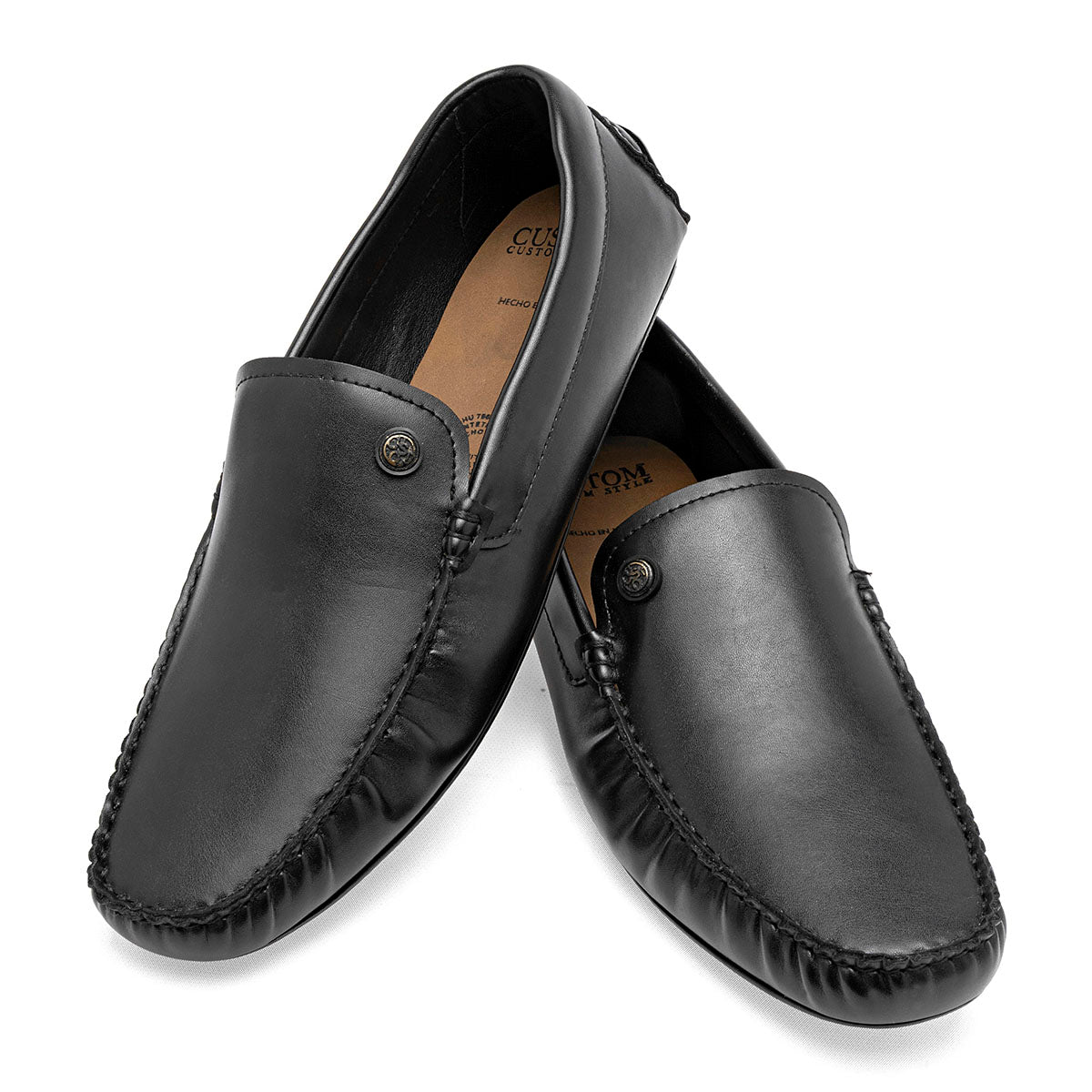 Negro Total Zapato casual para hombre