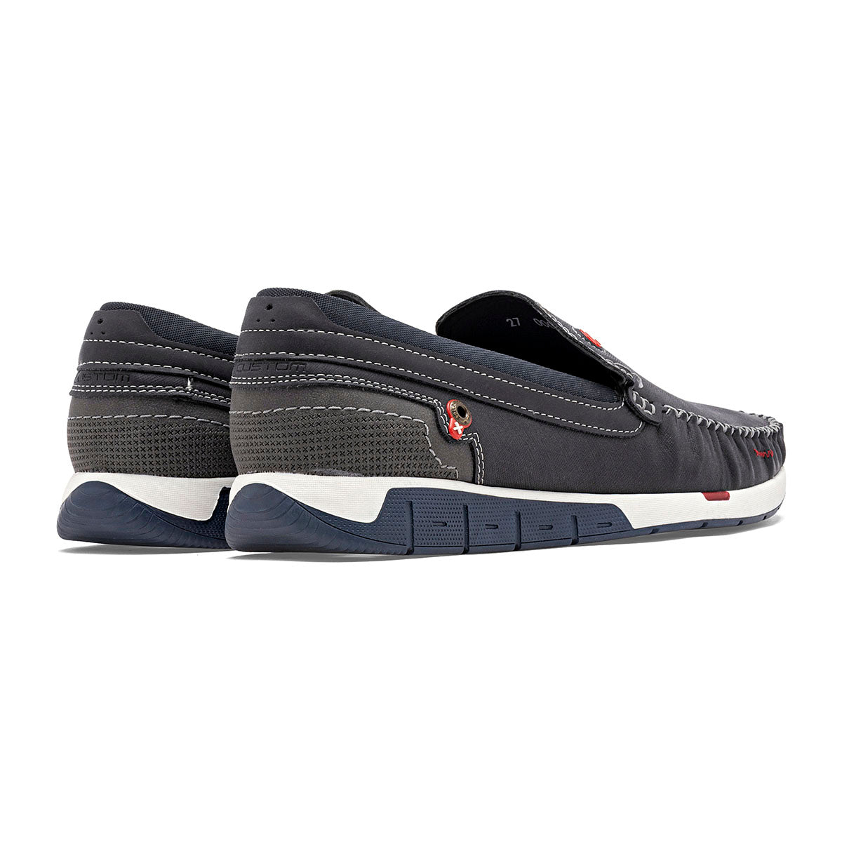 Mocasín casual Negro Total para Hombre