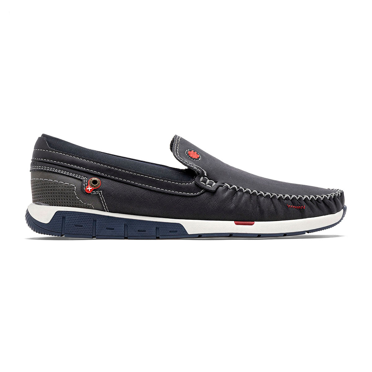 Mocasín casual Negro Total para Hombre