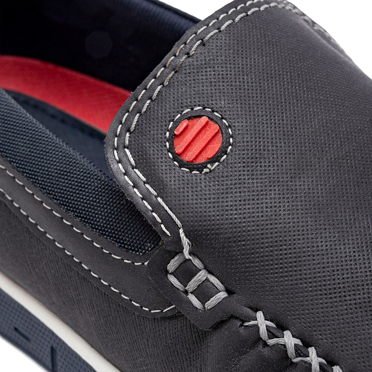 Mocasín casual Negro Total para Hombre