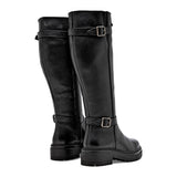 Bota de piel Moramora para Mujer