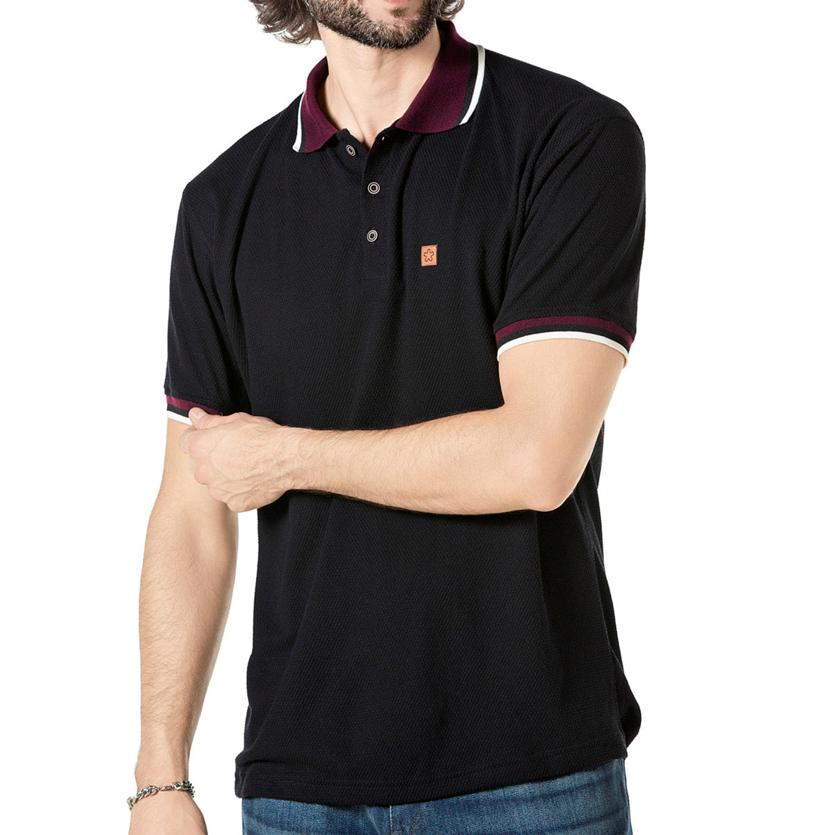 Playera tipo polo Moramora para Hombre