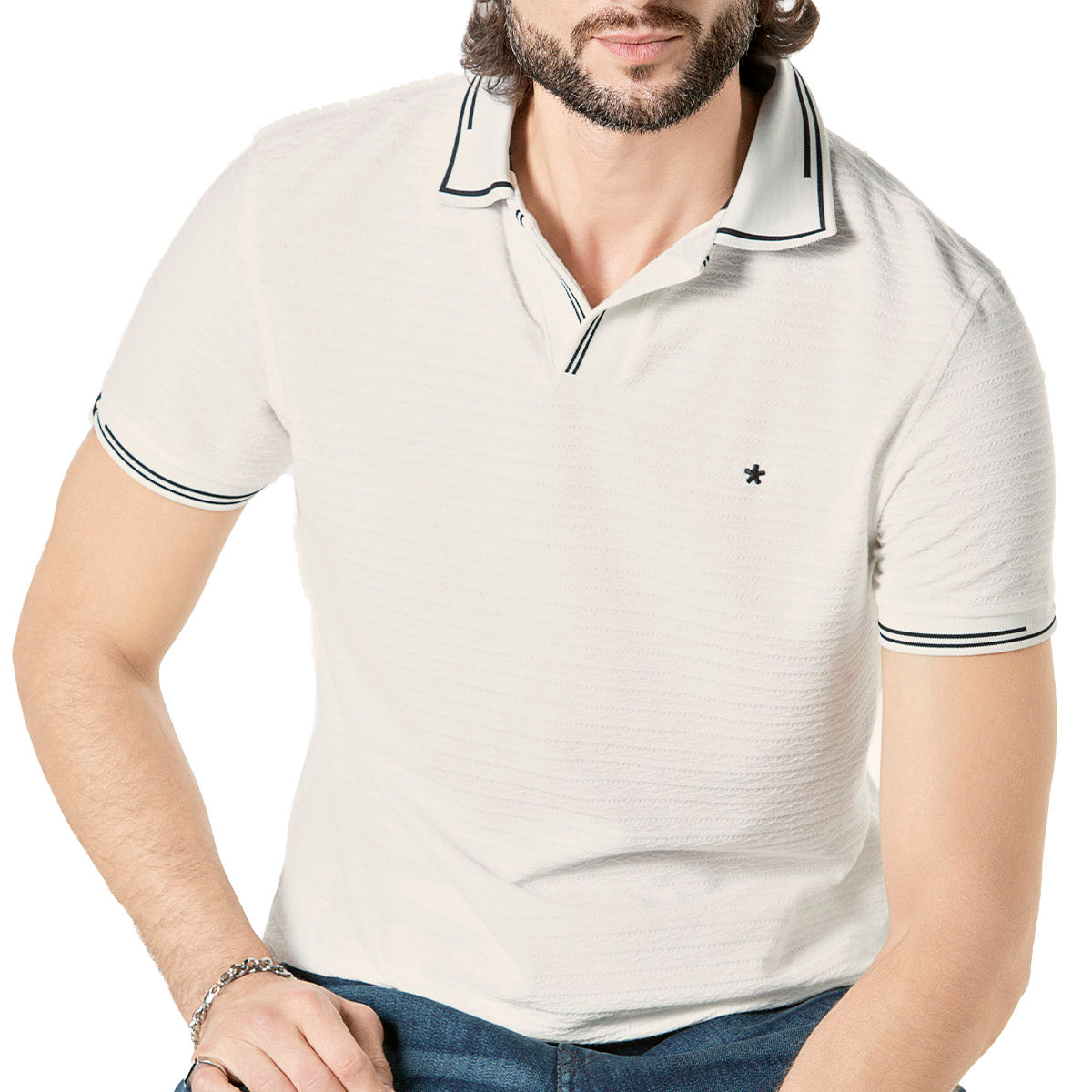 Playera tipo polo Mora Urban para Hombre
