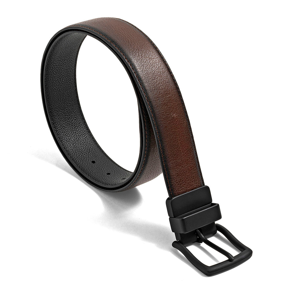 Cinturon de piel Bolsas Alyf para Hombre