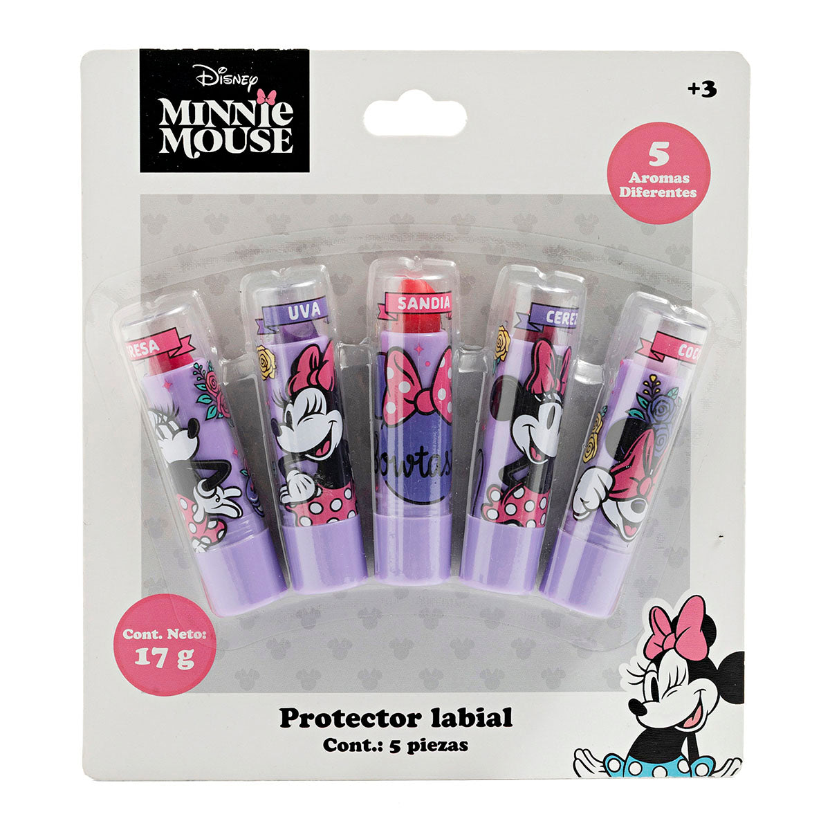 Protector labial Minnie Mouse para Niña
