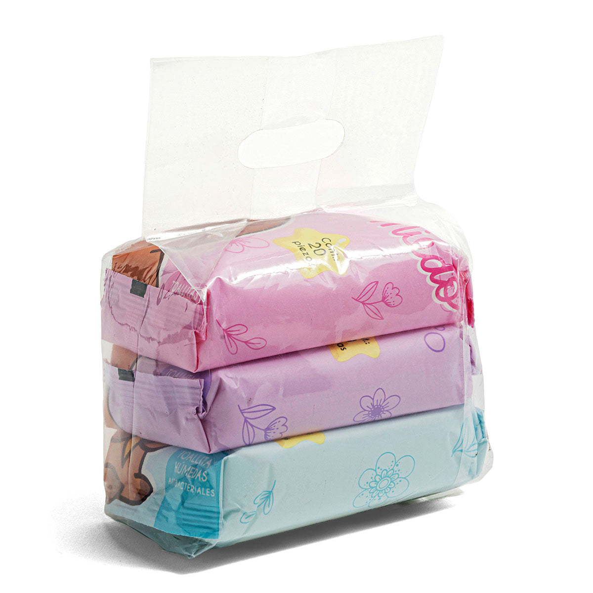 Set pañuelos desechables Capibara para Niña
