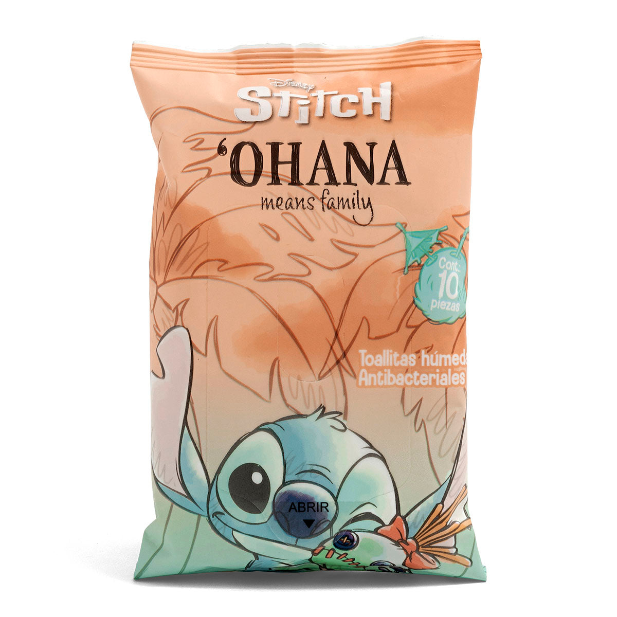 Paquete toallitas húmedas Stitch para Niña