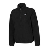 Sudadera Ess Elevated Comfort Half-Zip Sherpa Crew Puma para Mujer
