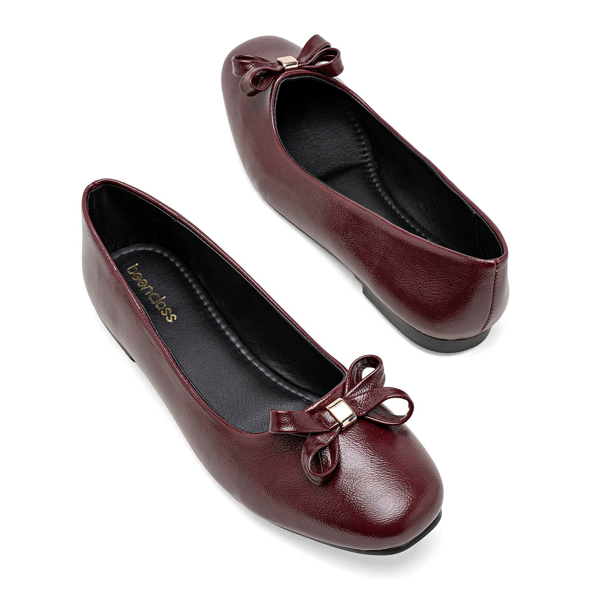 Flats para Mujer Been Class Vino