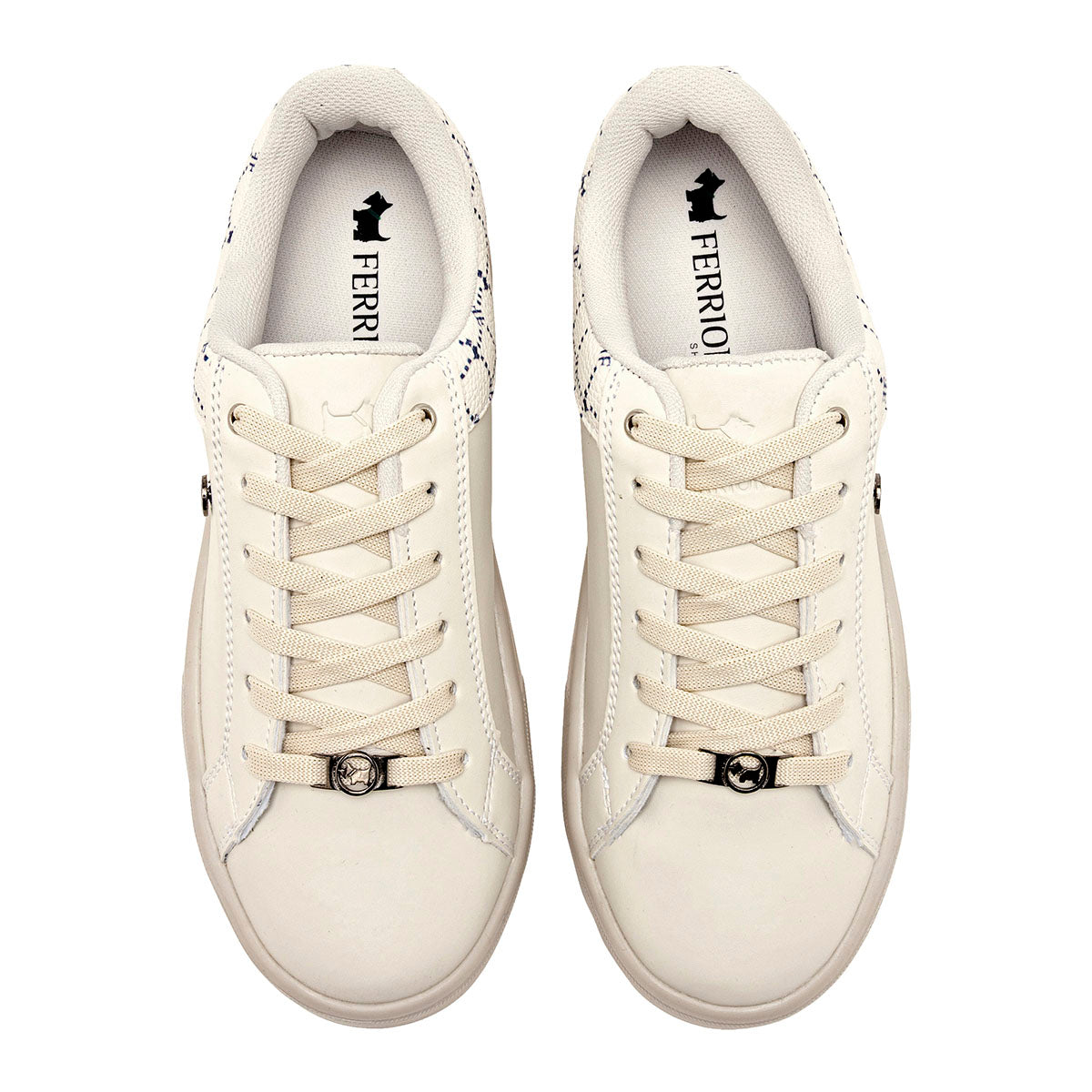 Tenis urbanos para Mujer Ferrioni Marfil