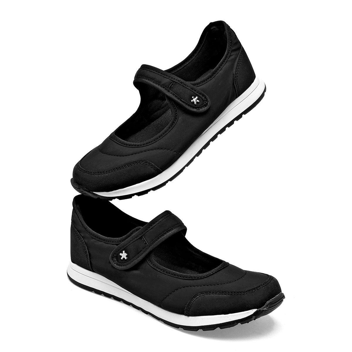 Tenis urbanos para Mujer Mora Confort Negro