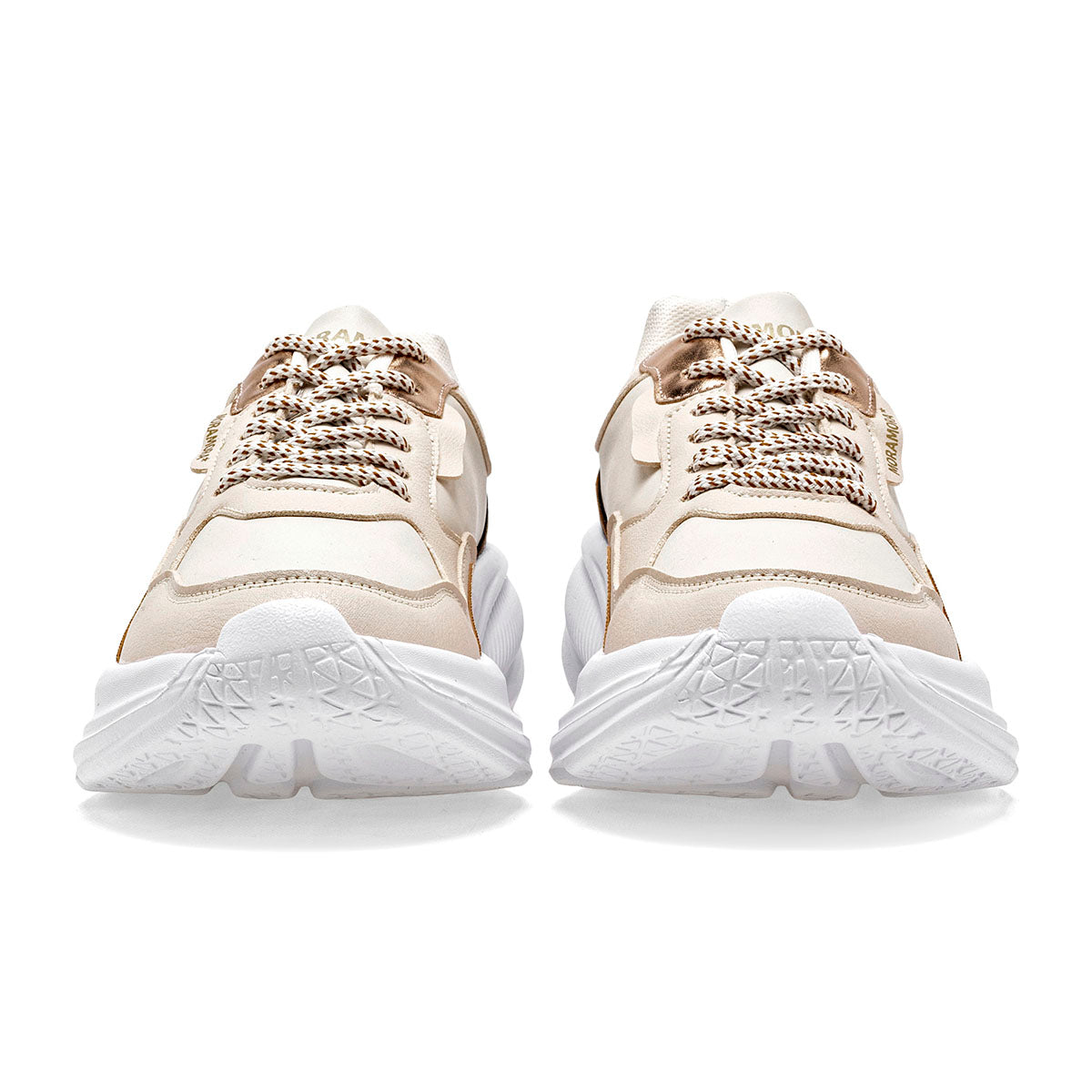Tenis con plataforma para Mujer Moramora Marfil
