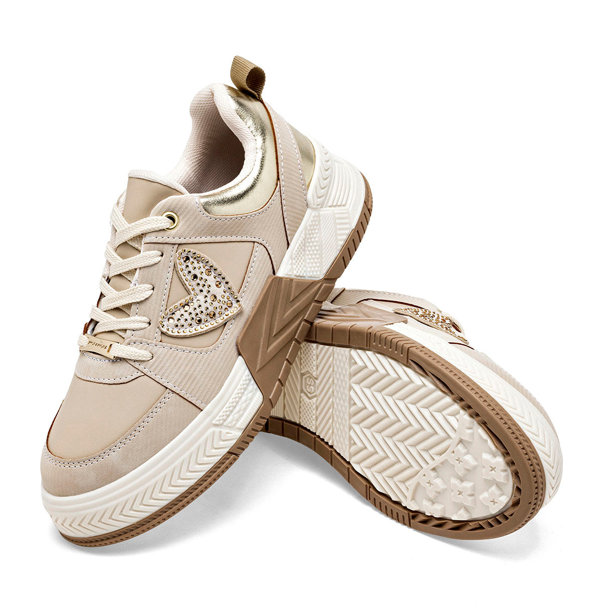 Tenis urbanos para Mujer Moramora Marfil