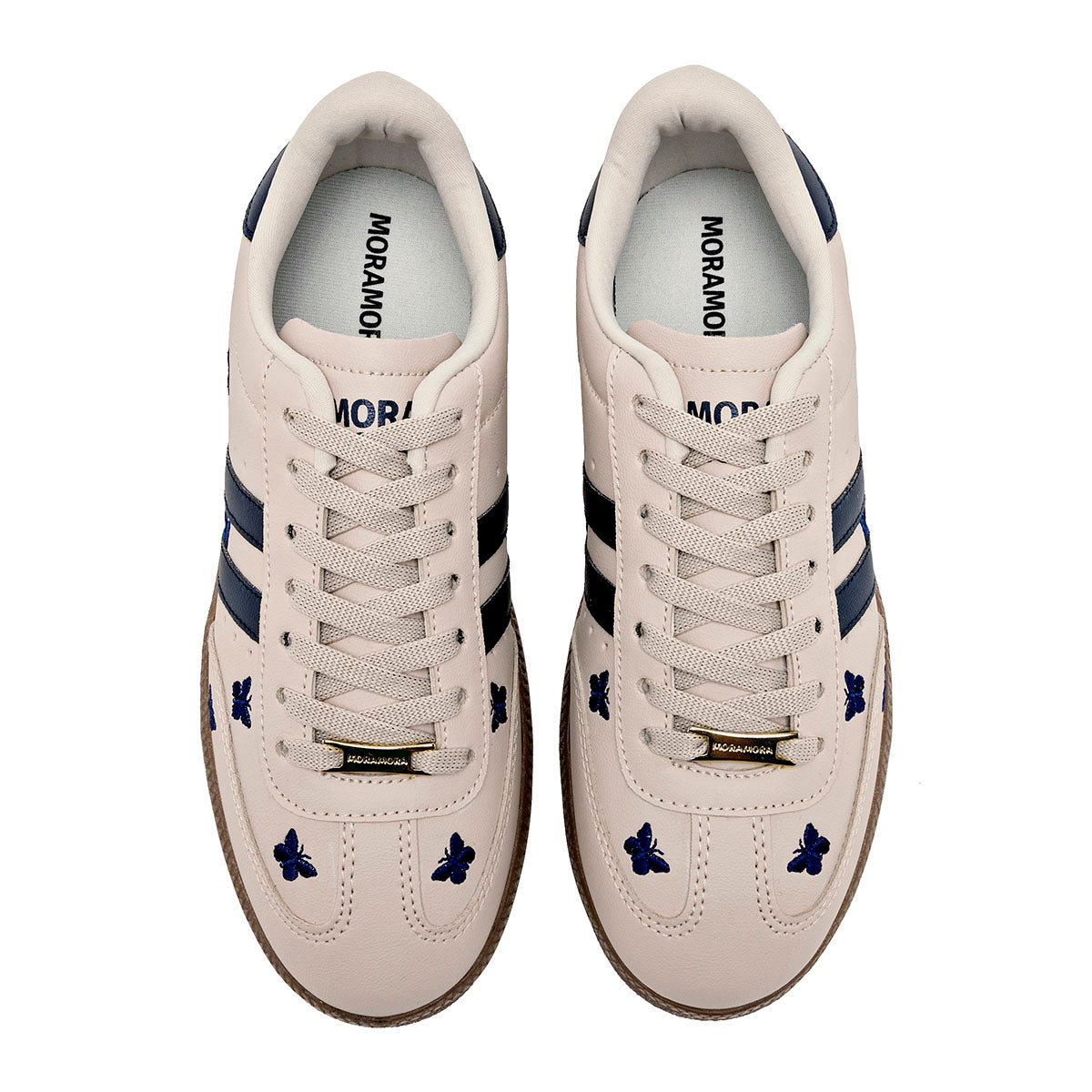 Tenis urbanos para Mujer Moramora Beige