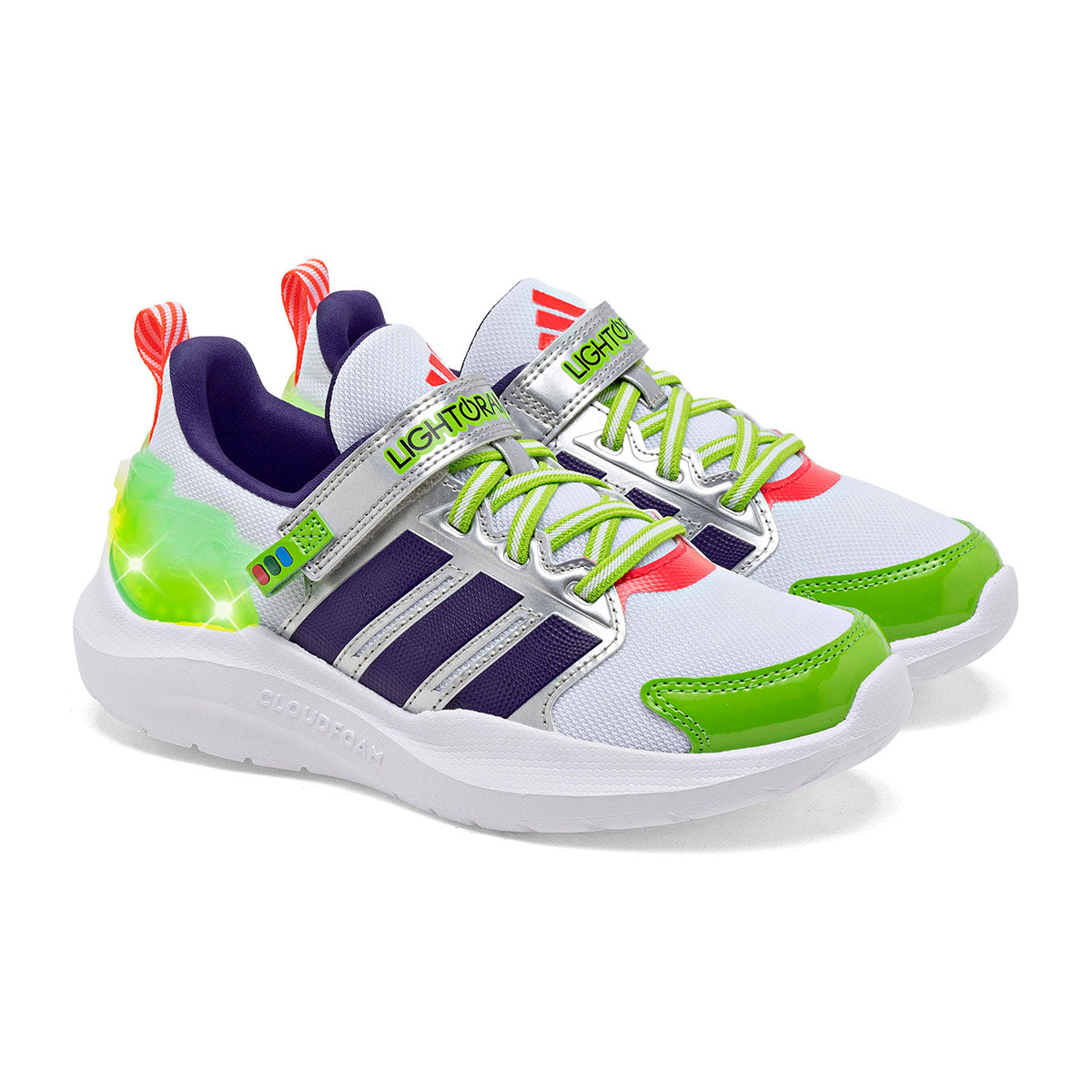 Tenis urbano Lightorama Rnr Buzz EL C Adidas para Niño
