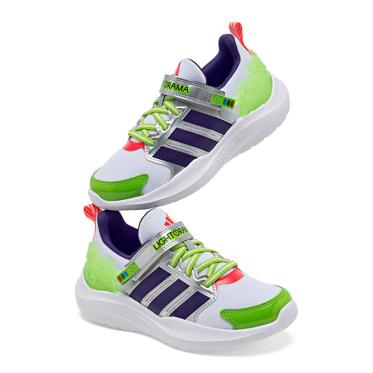 Tenis urbano Lightorama Rnr Buzz EL C Adidas para Niño