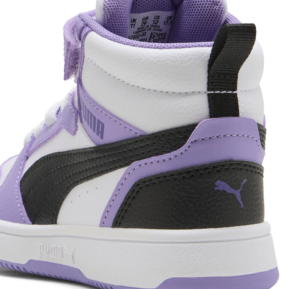 Tenis urbano Rebound v6 Mid AC+ PS Puma para Niña