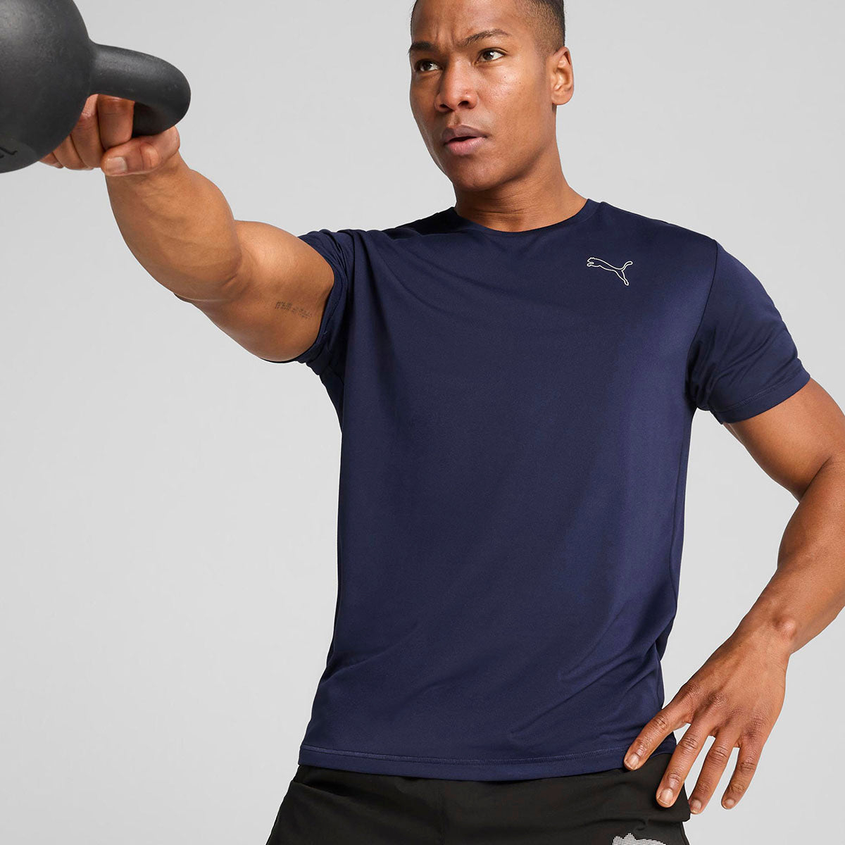 Playera M Mass Merchant Tee Puma para Hombre