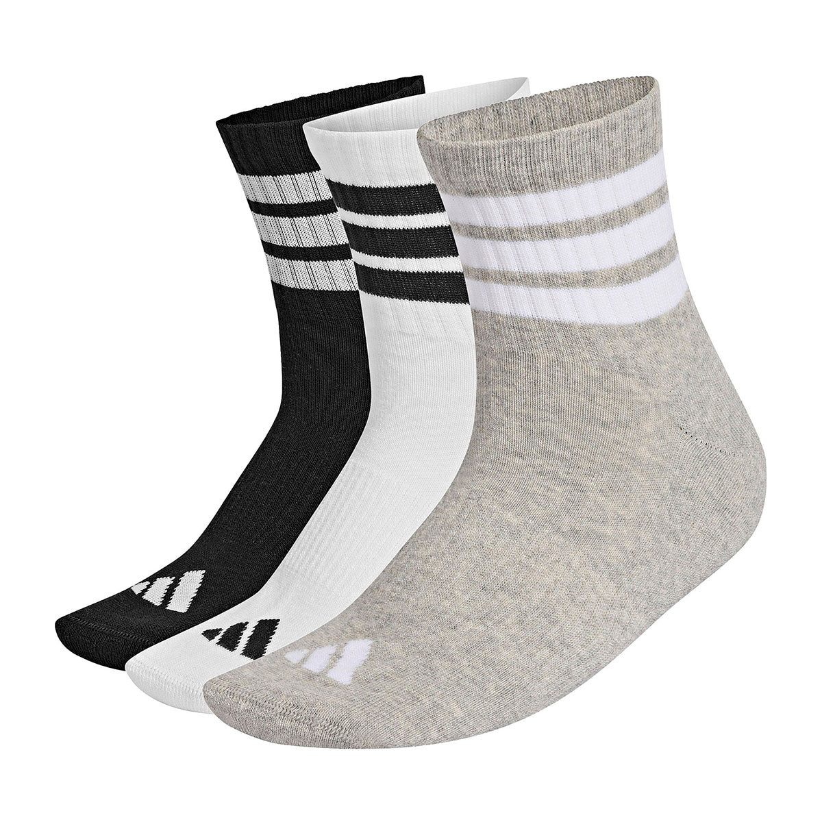 Calcetas 3S Ess C Mid 3pp Adidas para Hombre