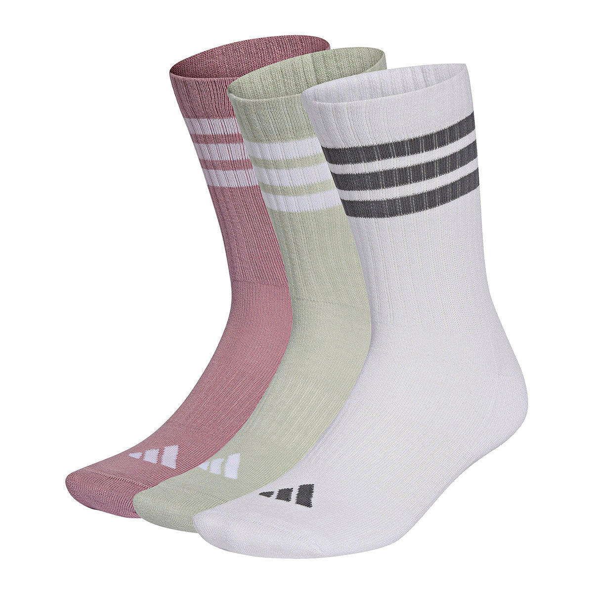 Calcetín 3S Ess C Crew 3pp Adidas para Mujer