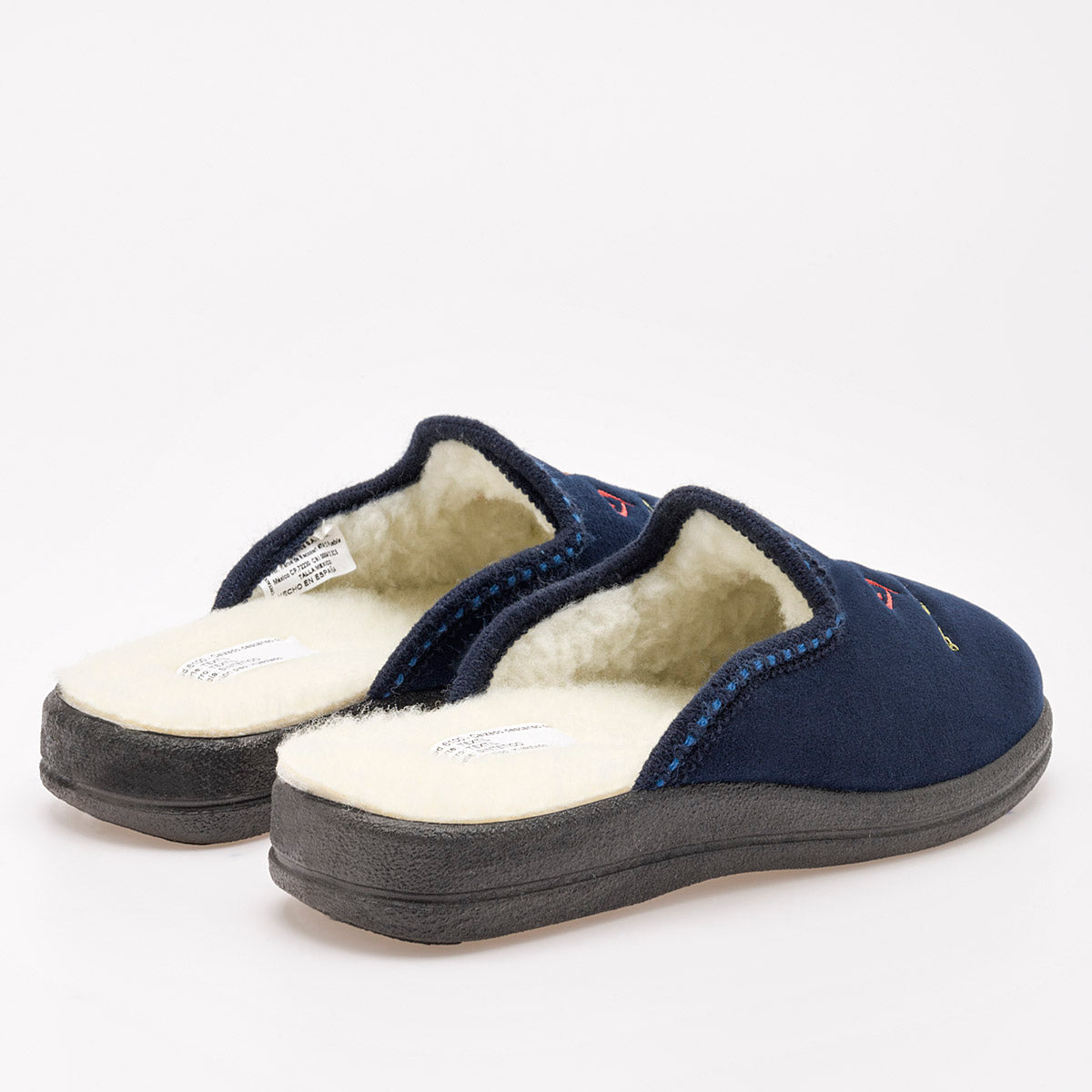 Pantufla para mujer marca Niagara Azul marino cod. 1654