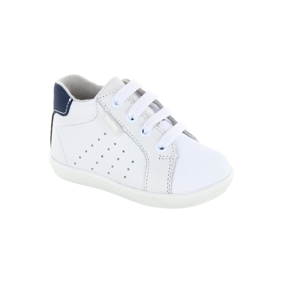 Tenis de piel para Niño bebé marca Audaz Blanco cod. 34626