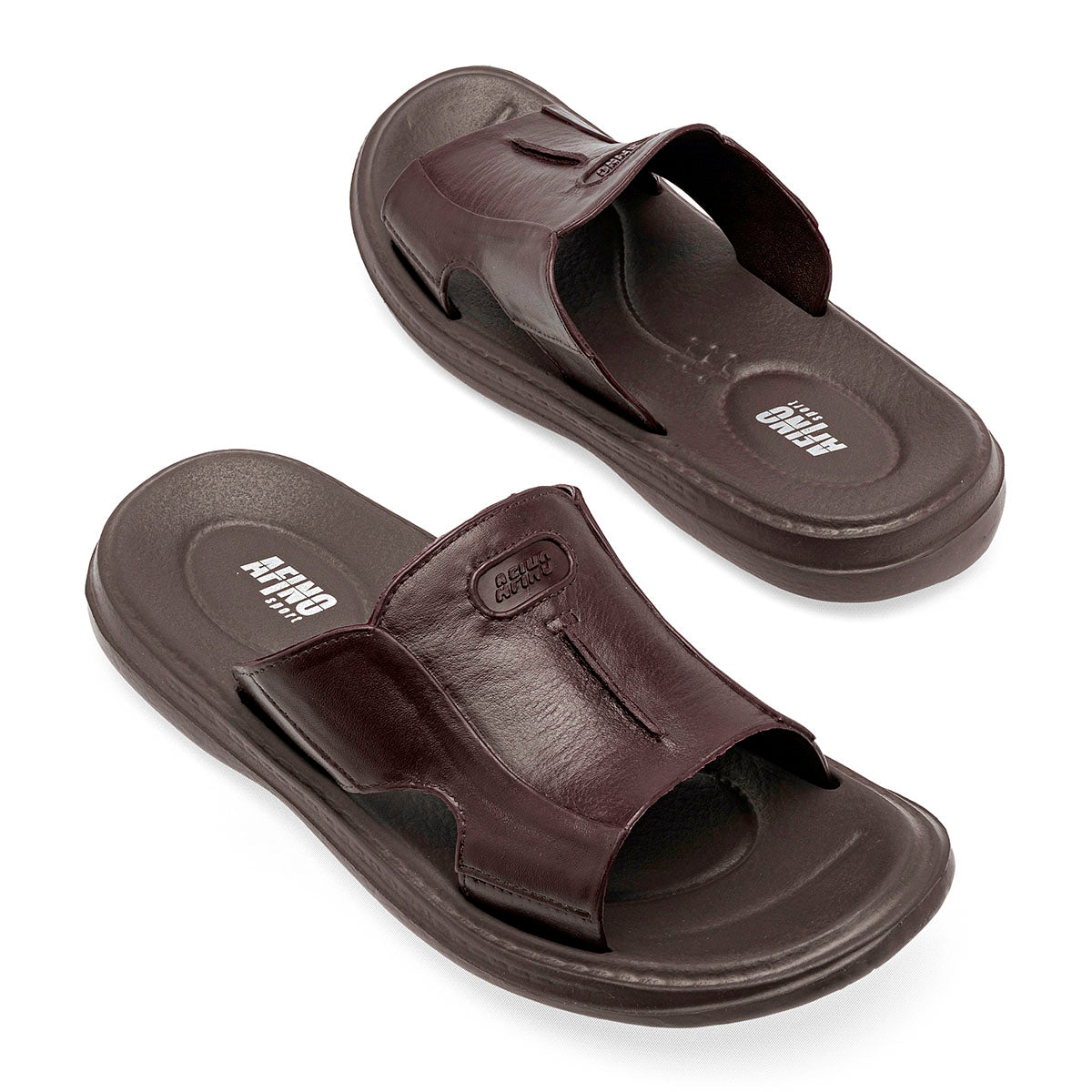 Sandalia slide Elega para hombre