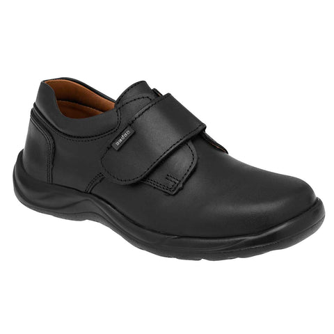 Zapato escolar de piel Audaz para niño preescolar