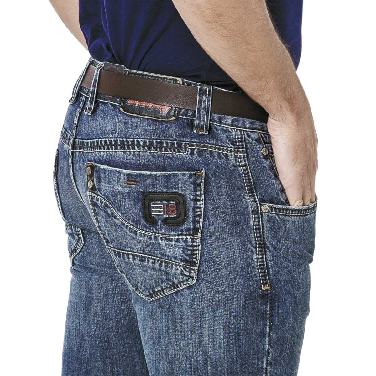 Jeans para hombre marca Felker Azul cod. 43887