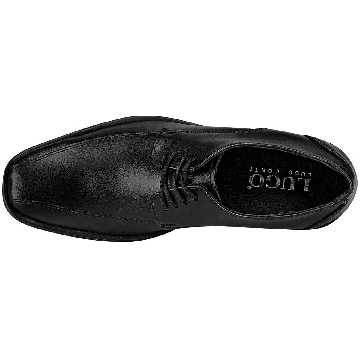 Zapato escolar para joven marca Lugo Conti Negro cod. 47261