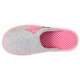 Pantufla para mujer marca Arra Gris cod. 47598