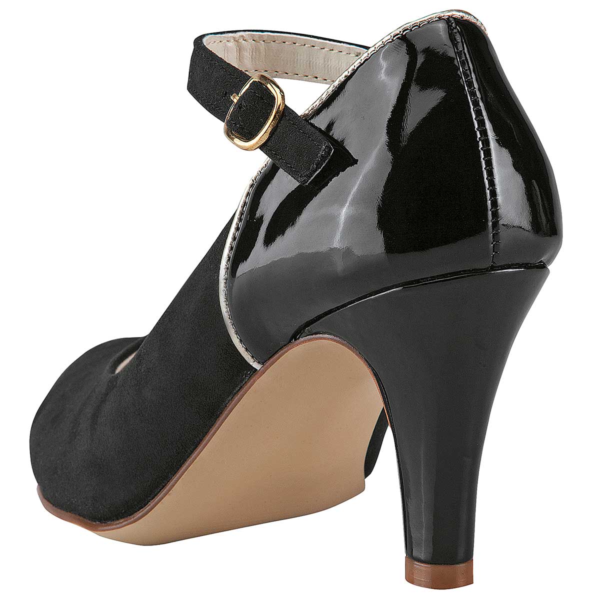 Zapatilla para mujer marca Been Class Negro cod. 47693