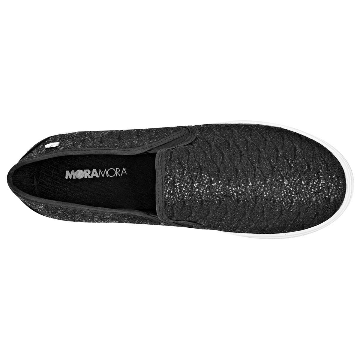 Tenis para mujer marca Moramora Negro cod. 61317