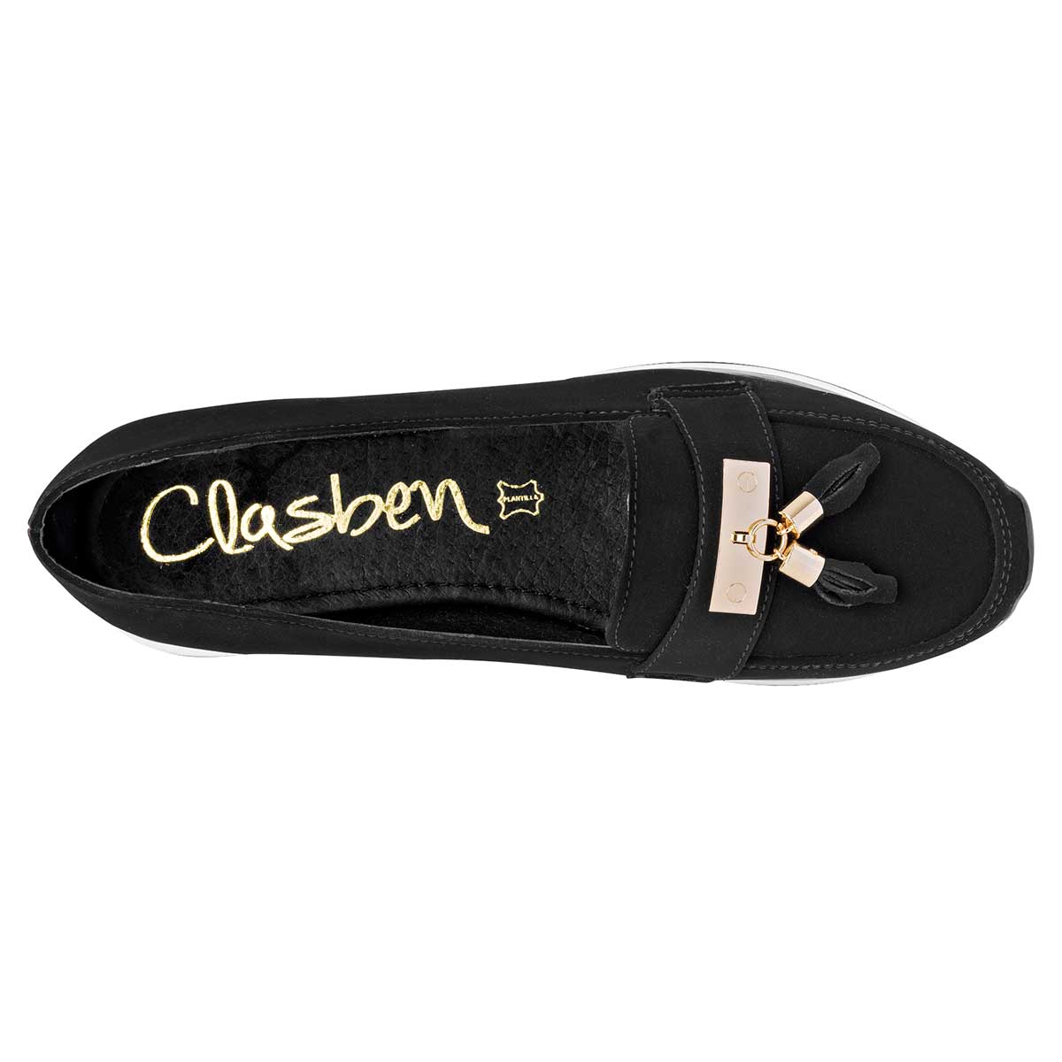 Zapato casual para mujer marca Clasben Negro cod. 62937