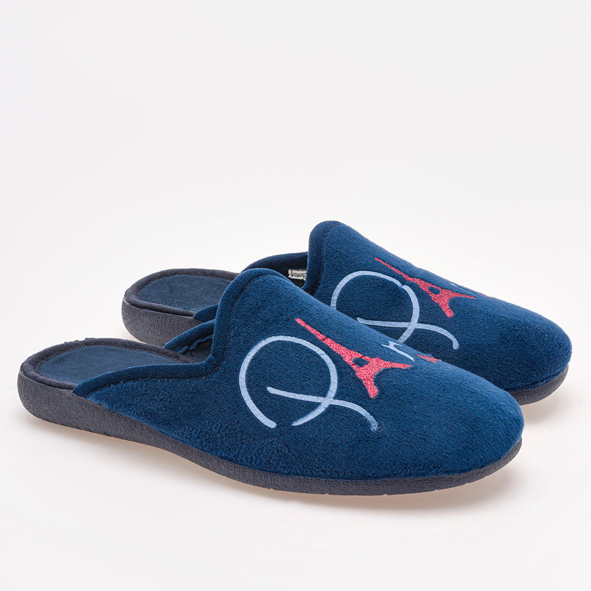 Pantufla para mujer marca Niagara Azul cod. 63441