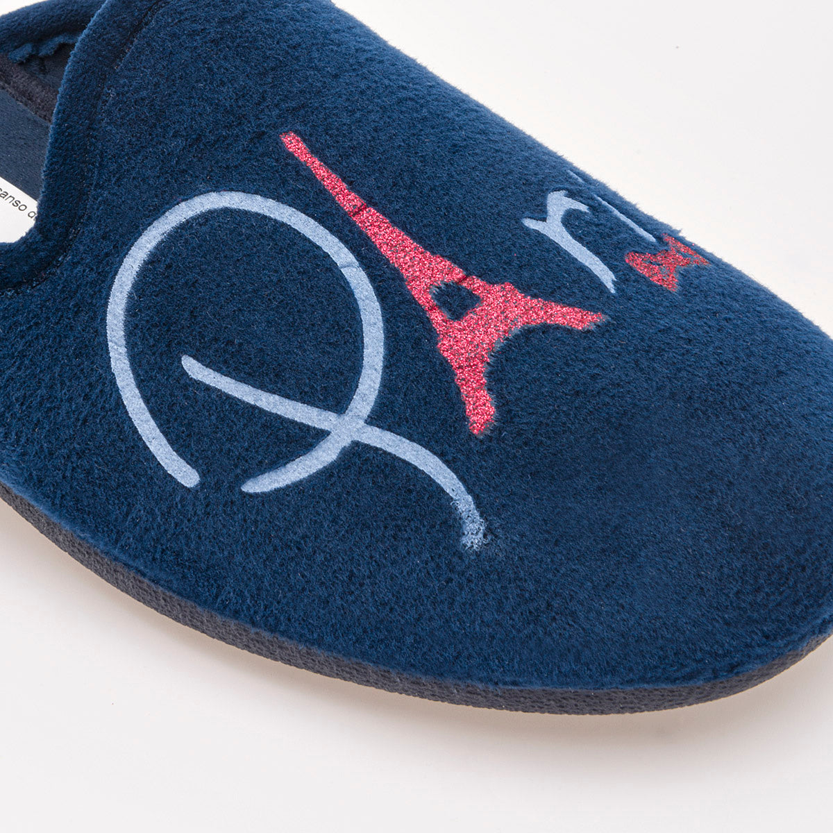 Pantufla para mujer marca Niagara Azul cod. 63441