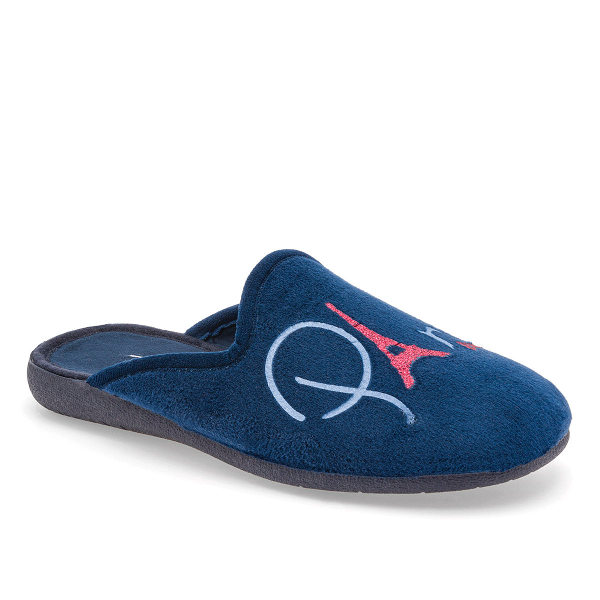 Pantufla para mujer marca Niagara Azul cod. 63441