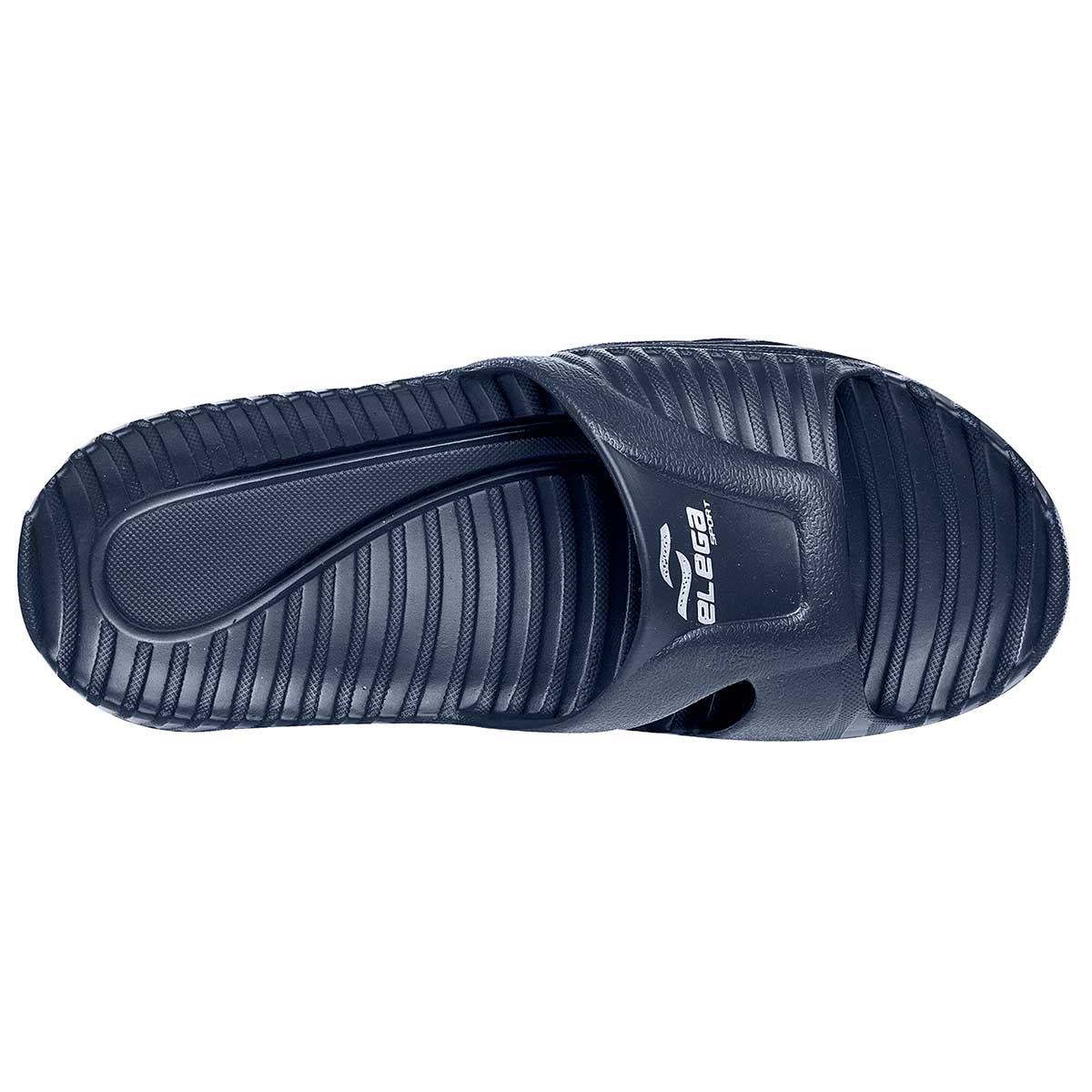 Sandalia slide para hombre marca Elega Azul marino cod. 66785