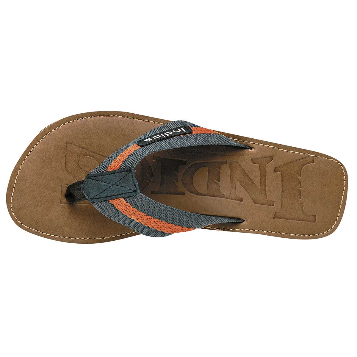 Sandalia color gris naranja para hombre marca Indios cod. 66857