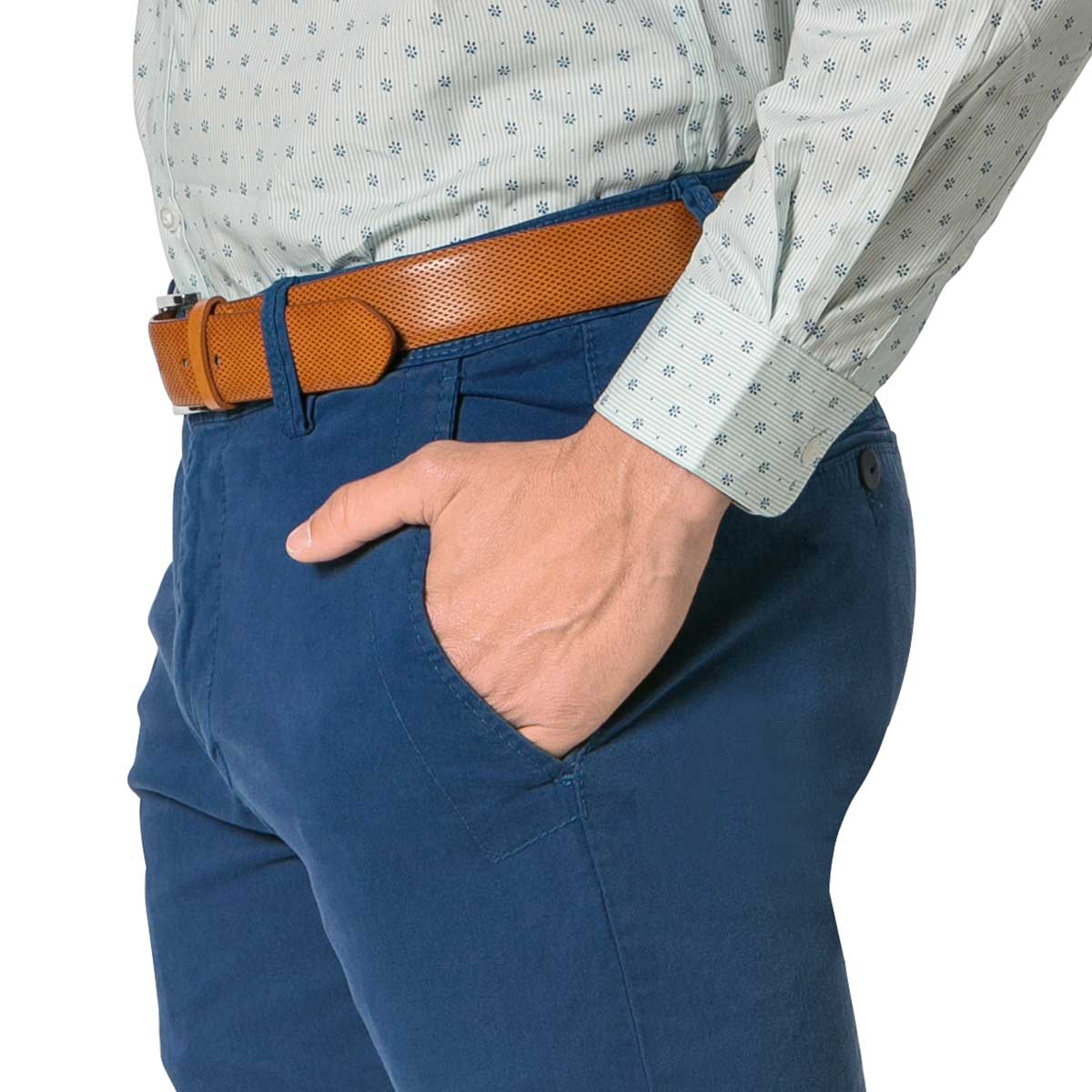 Pantalón para hombre marca Felker Azul cod. 67158