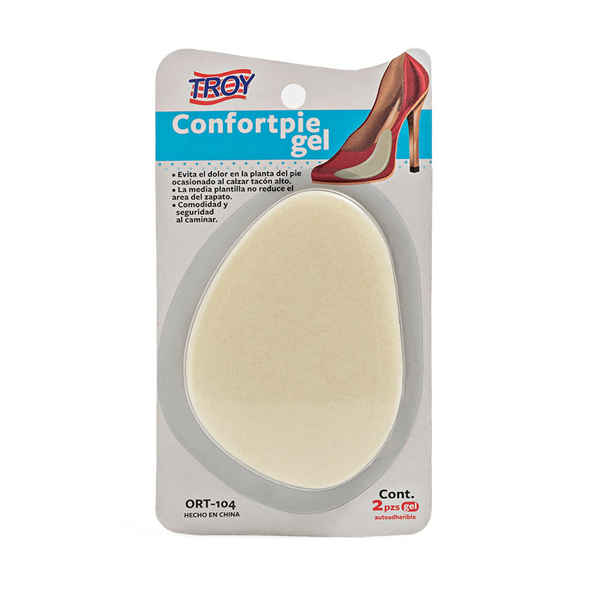 Plantilla confor de gel Troy unisex