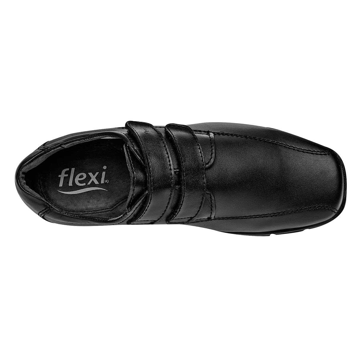 Zapato escolar con velcro para joven marca Flexi cod. 69699